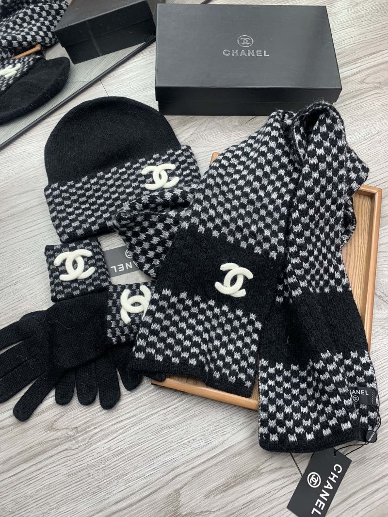 Chanel Caps Scarfs